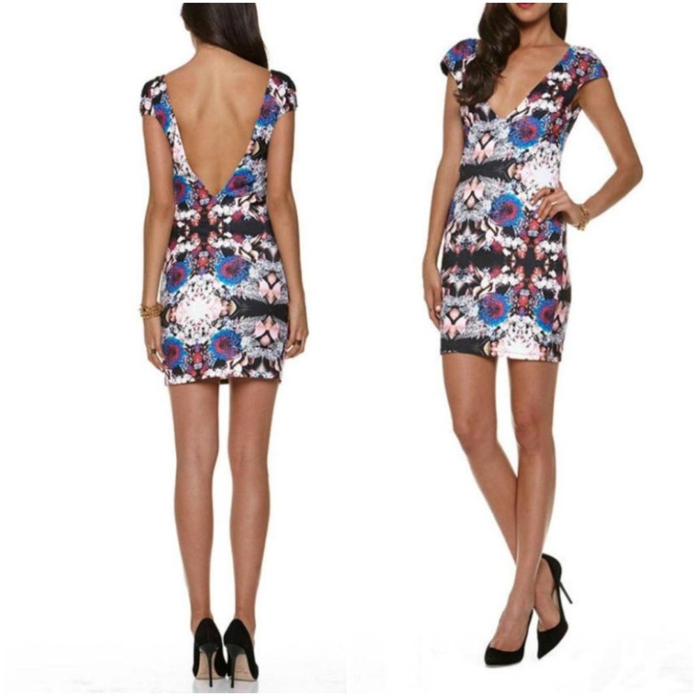 Lovers + Friends Envy Mini Dress in Kaleidoscope Floral Print